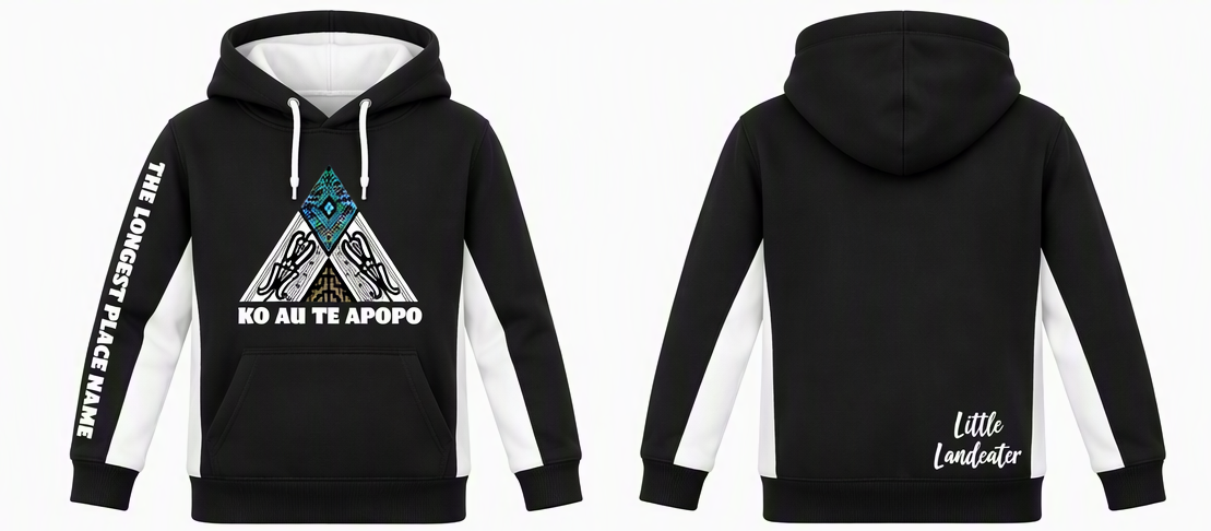 Childrens hoods black