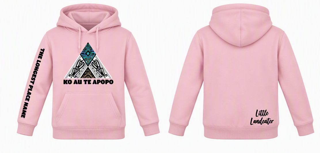 Childrens hoods pink